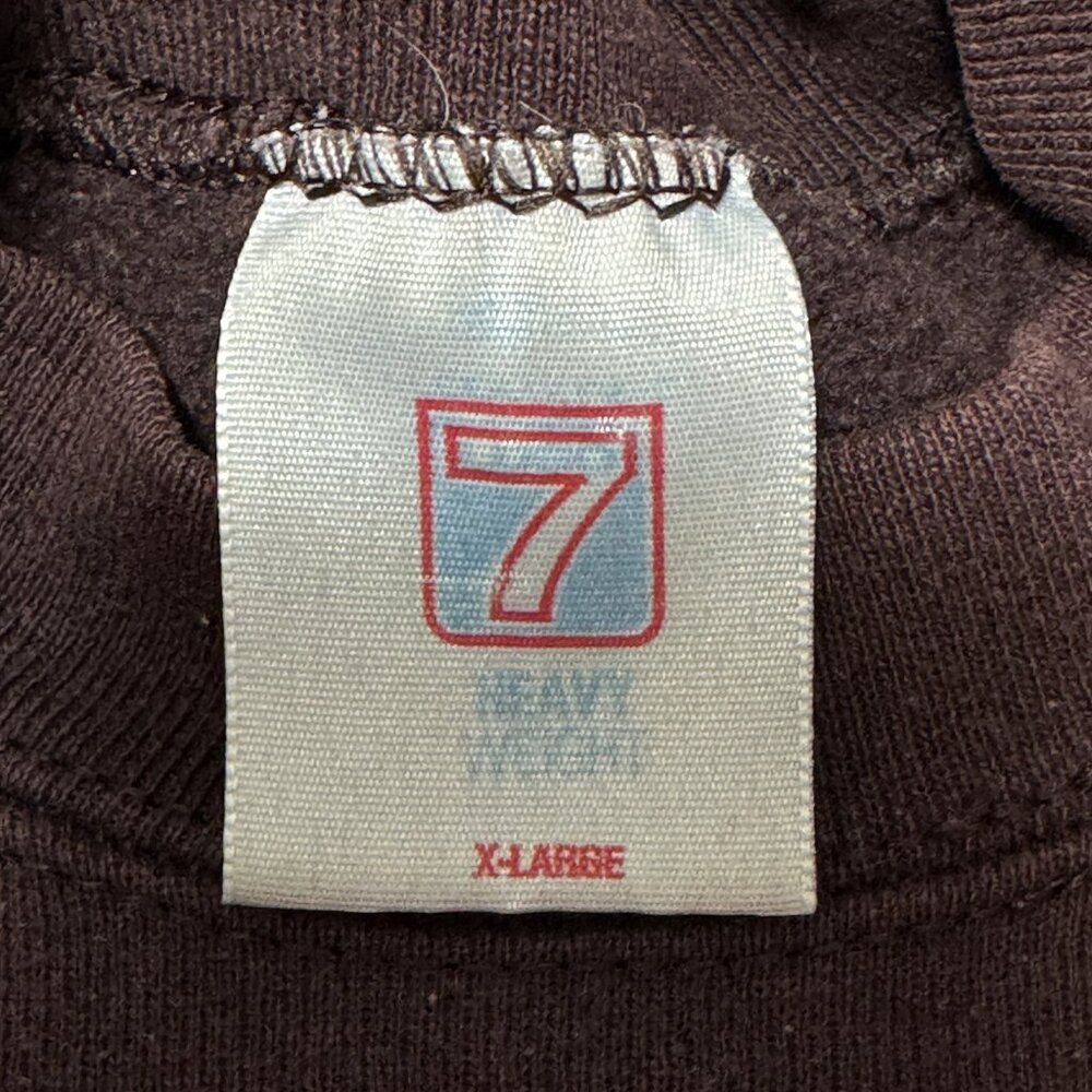 Cleveland Browns Football Sweatshirt Size XL Logo 7 Vintage 1990 USA NFL - Picture 8 of 8